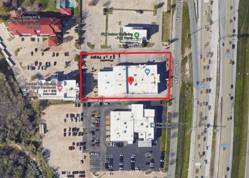 633 NE Loop 820, Hurst, TX for lease - Building Photo - Image 3 of 4