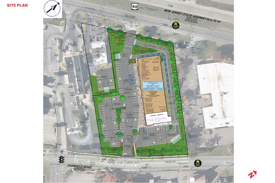 480 Route 46 E, Fairfield, NJ for lease - Building Photo - Image 2 of 2