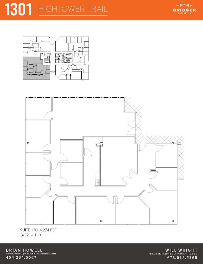 1301 Hightower Trl, Atlanta, GA for lease Floor Plan- Image 1 of 1