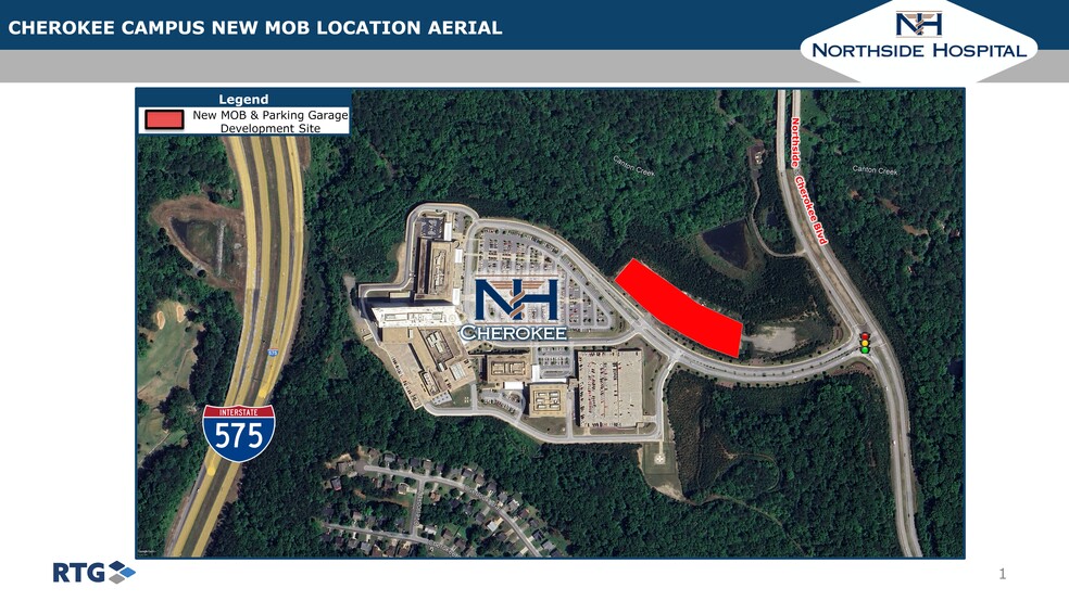 0 Northside Cherokee blvd, Canton, GA for lease - Site Plan - Image 1 of 1