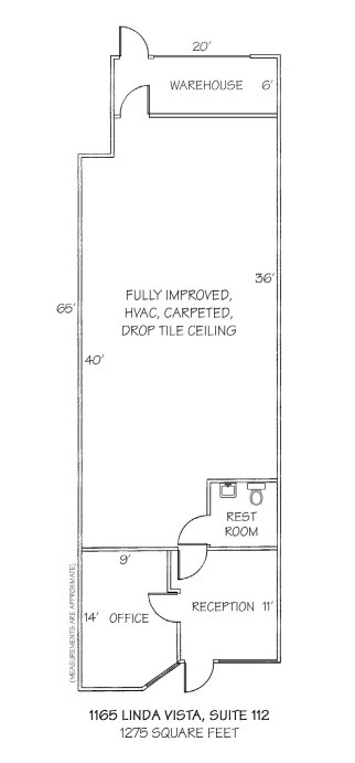 310 Via Vera Cruz, San Marcos, CA for lease Floor Plan- Image 1 of 1