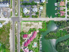 Sands Point Dr & Pinellas Bayway S, Tierra Verde, FL - AERIAL  map view - Image1