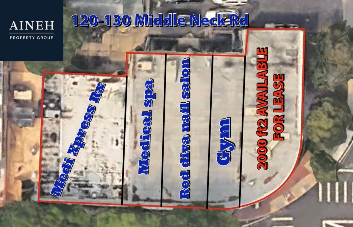 122-129 Middle Neck Rd, Great Neck, NY for lease Building Photo- Image 1 of 9