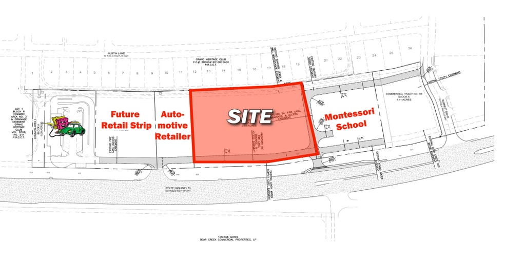NEQ of Highway 78 & Grand Heritage Blvd, Lavon, TX for lease - Building Photo - Image 2 of 3