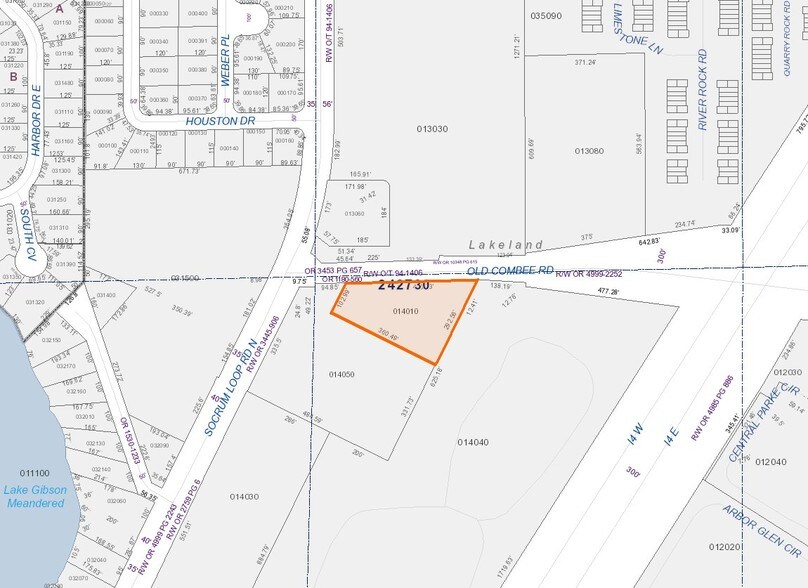 Old Combee Rd, Lakeland, FL for sale - Plat Map - Image 2 of 2