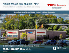 CVS - Fredericksburg, VA - NNN Property