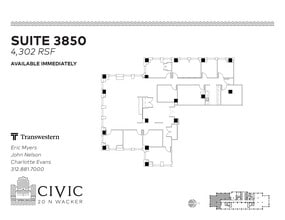 20 N Wacker Dr, Chicago, IL for lease Floor Plan- Image 1 of 1