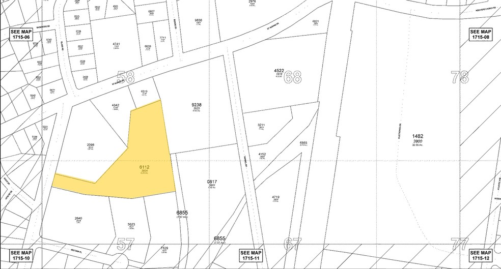 3604 Bush St, Raleigh, NC for lease - Plat Map - Image 3 of 3