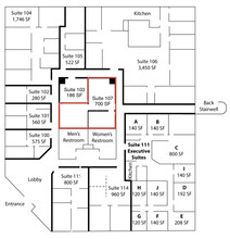 7950 S Lincoln St, Littleton, CO for lease Floor Plan- Image 1 of 1