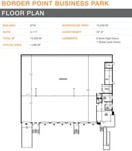 6774 Calle De Linea, San Diego, CA for lease Floor Plan- Image 1 of 2
