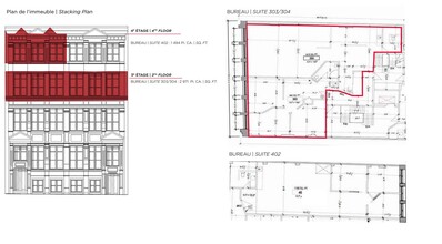 445-449 Rue Saint-Pierre, Montréal, QC for lease Floor Plan- Image 1 of 1