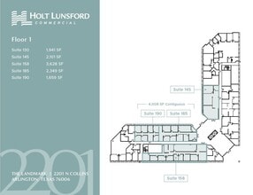 2201 N Collins St, Arlington, TX for lease Floor Plan- Image 1 of 1