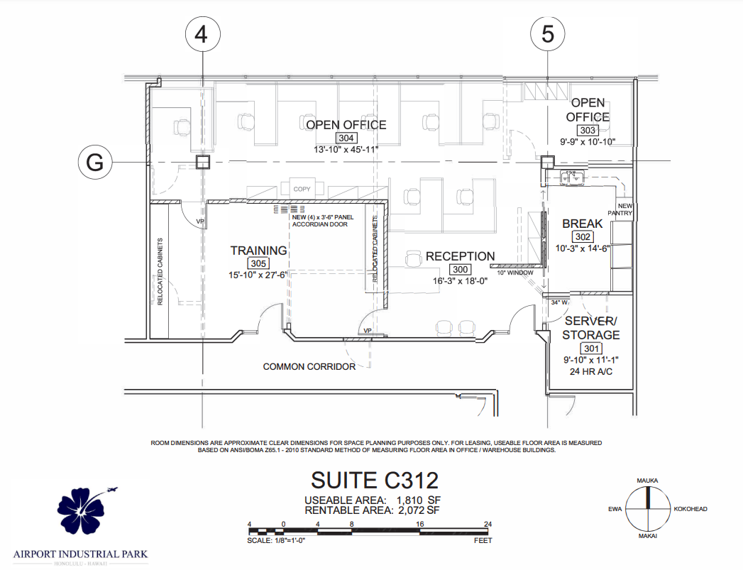 3375 Koapaka St, Honolulu, HI for lease Floor Plan- Image 1 of 1