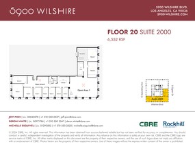 5900 Wilshire Blvd, Los Angeles, CA for lease Site Plan- Image 1 of 1