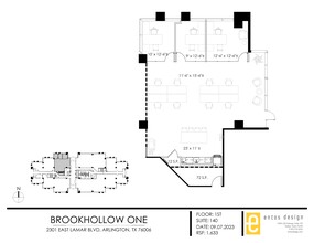 2301 E Lamar Blvd, Arlington, TX for lease Site Plan- Image 2 of 2