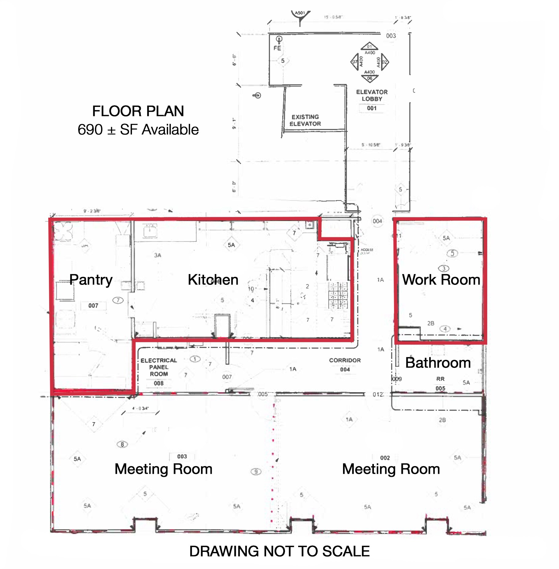 60 I St SW, Washington, DC for lease Floor Plan- Image 1 of 1