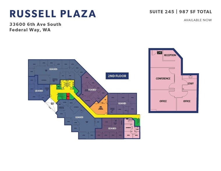 33600 6th Ave S, Federal Way, WA for lease - Floor Plan - Image 2 of 12
