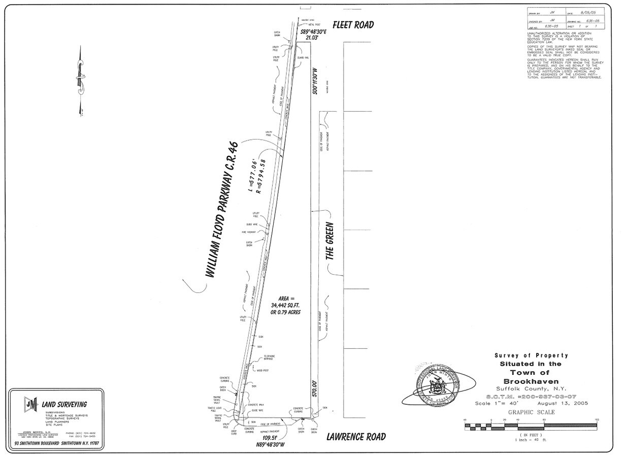 NEC William Floyd Pky & Lawrence Rd, Shirley, NY 11967