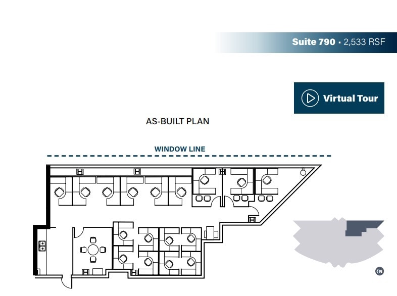 8880 Rio San Diego Dr, San Diego, CA for lease Floor Plan- Image 1 of 1