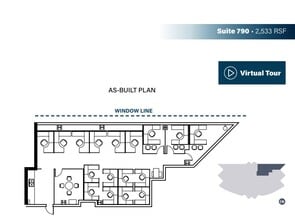 8880 Rio San Diego Dr, San Diego, CA for lease Floor Plan- Image 1 of 1