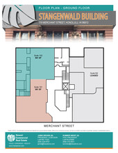 119 Merchant St, Honolulu, HI for lease Floor Plan- Image 1 of 1