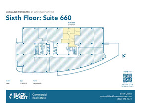 24 Waterway Ave, The Woodlands, TX for lease Floor Plan- Image 1 of 1