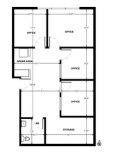 6380 S Valley View Blvd, Las Vegas, NV for lease Floor Plan- Image 1 of 1