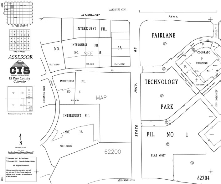 1808 Spring Water Pt, Colorado Springs, CO for lease - Plat Map - Image 3 of 25