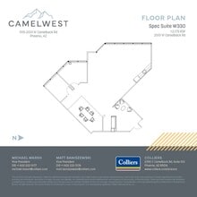 2001 W Camelback Rd, Phoenix, AZ for lease Floor Plan- Image 1 of 2