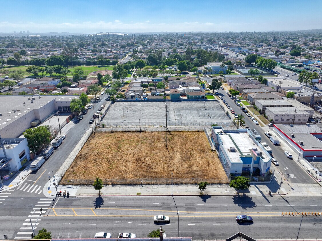 8701 S Western Ave, Los Angeles, CA for sale Aerial- Image 1 of 1