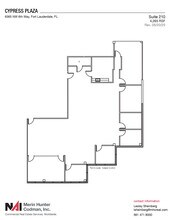 6365 NW 6th Way, Fort Lauderdale, FL for lease Floor Plan- Image 1 of 13