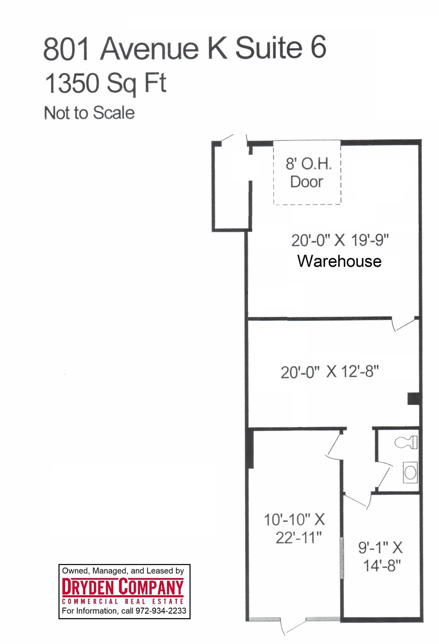 801 K Ave, Plano, TX for lease Floor Plan- Image 1 of 1