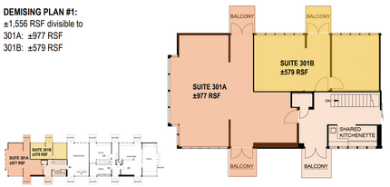 495 Miller Ave, Mill Valley, CA for lease Floor Plan- Image 1 of 2