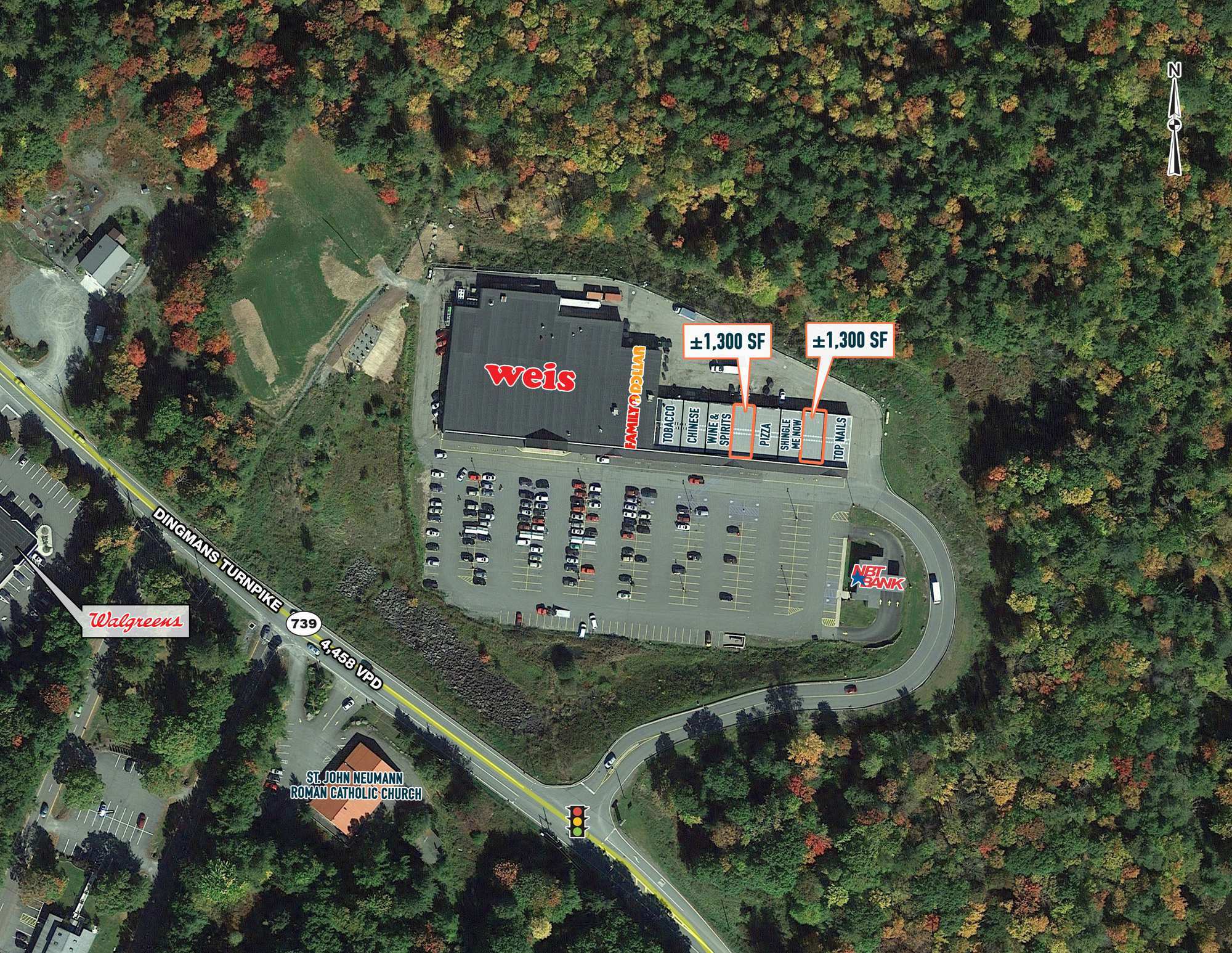 Route 739, Blooming Grove, PA for lease Aerial- Image 1 of 3