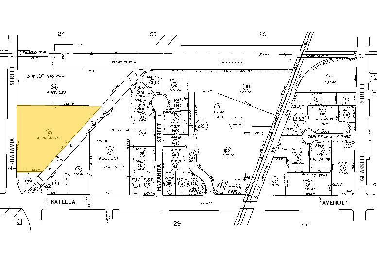 1411 N Batavia St, Orange, CA for lease - Plat Map - Image 3 of 7