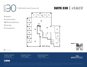 5090 N 40th St, Phoenix, AZ for lease Floor Plan- Image 1 of 1