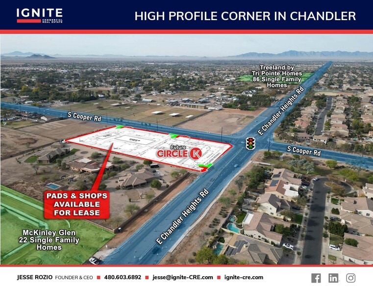 S Cooper Rd & Chandler Heights Rd, Chandler, AZ for lease - Building Photo - Image 2 of 7
