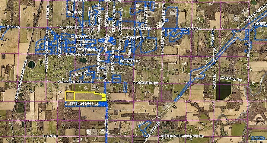 VL State Route 58, Oberlin, OH for sale - Aerial - Image 1 of 1