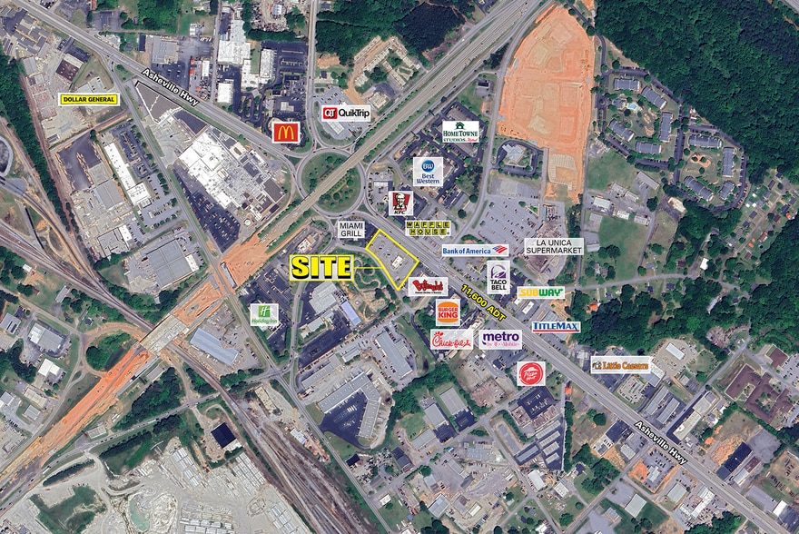 1808 Asheville Hwy, Spartanburg, SC for lease - Building Photo - Image 3 of 6