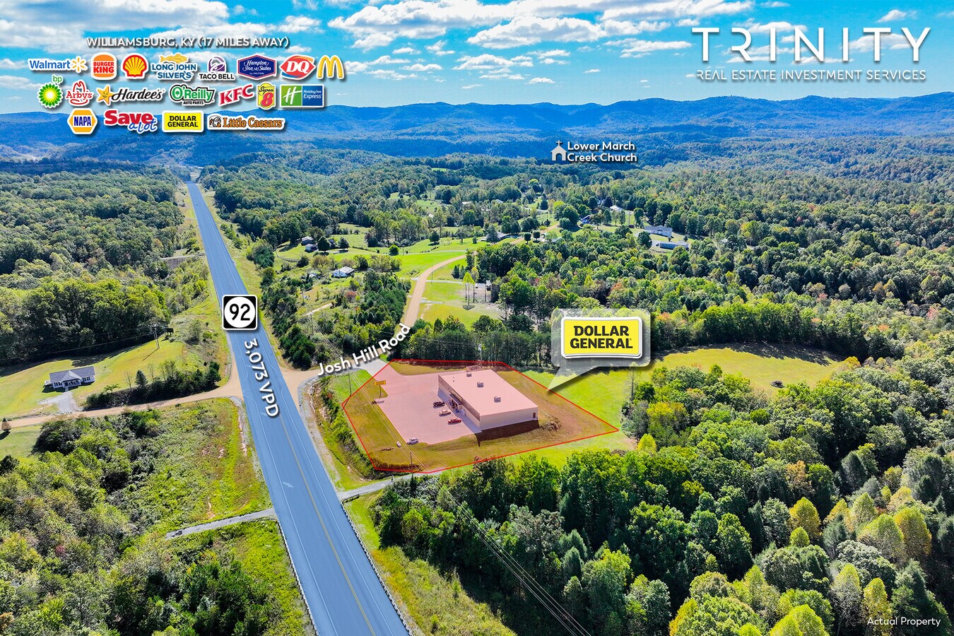 380 Josh Hill rd, Pine Knot, KY 42635 Lower Price Point NNN DG