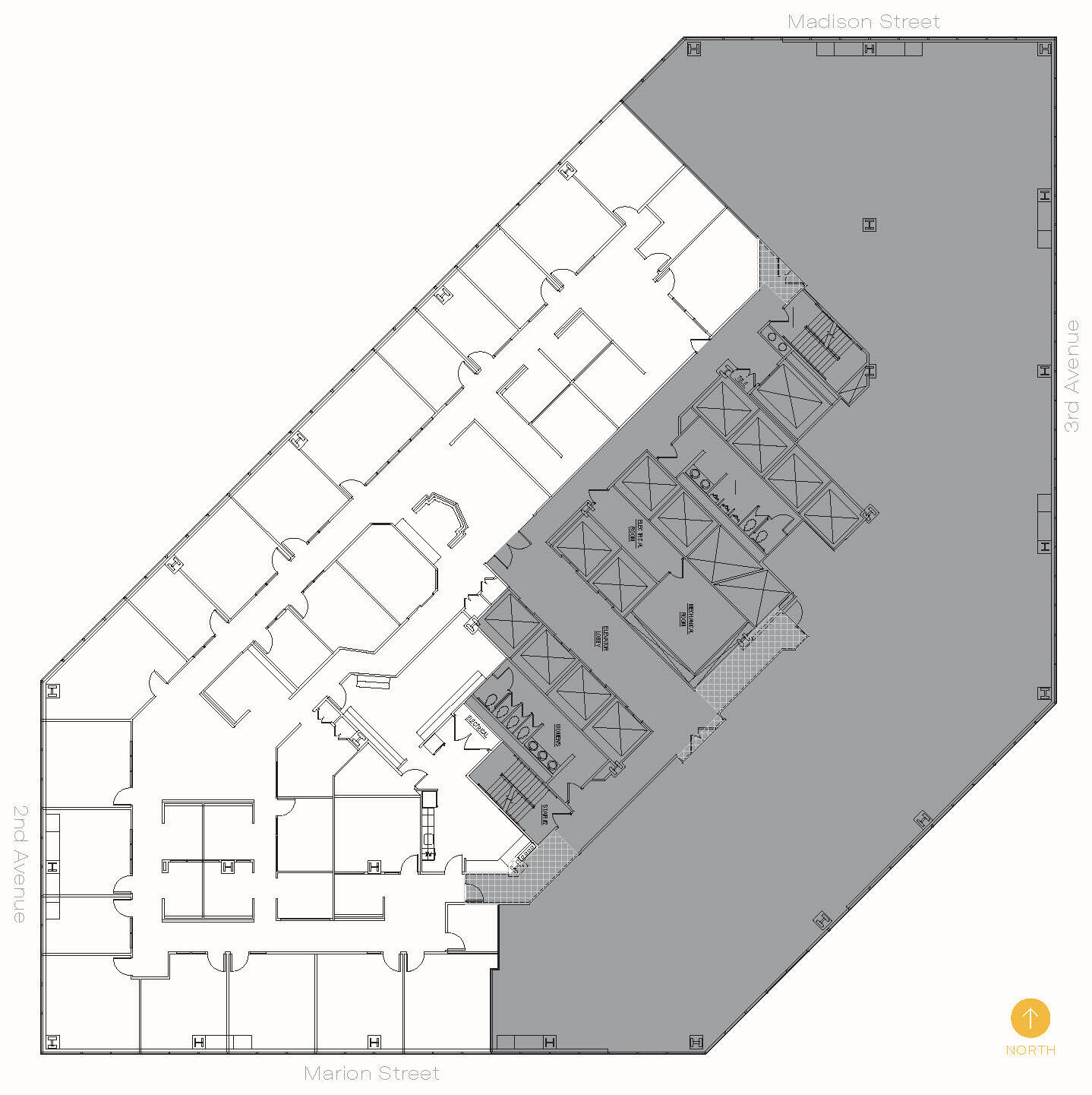 999 3rd Ave, Seattle, WA for lease Floor Plan- Image 1 of 1