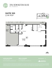 396 Remington Blvd, Bolingbrook, IL for lease Floor Plan- Image 1 of 1