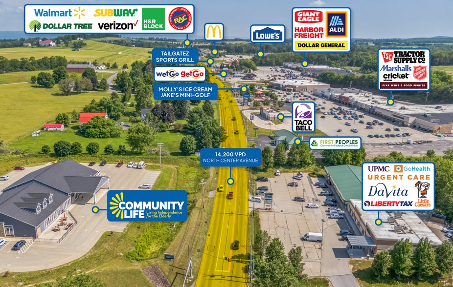 1495 N Center Ave, Somerset, PA for sale - Building Photo - Image 3 of 6