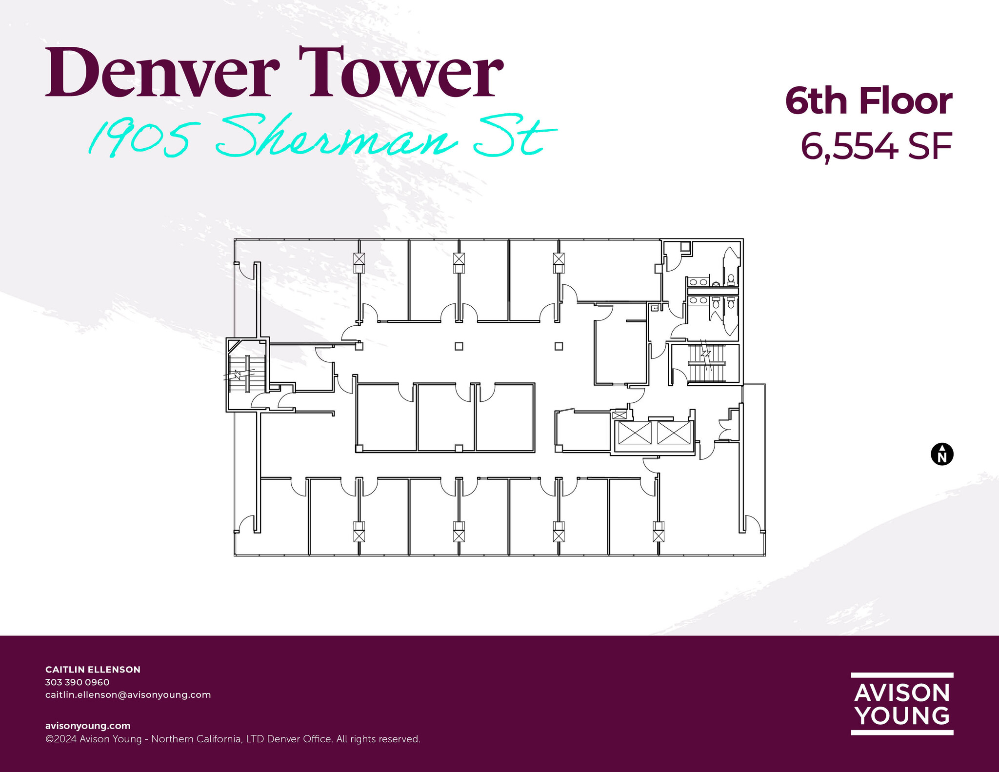 1905 Sherman St, Denver, CO for lease Floor Plan- Image 1 of 1