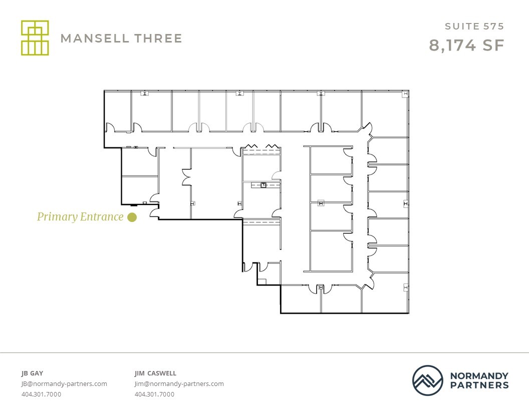 3600 Mansell Rd, Alpharetta, GA for lease Floor Plan- Image 1 of 1