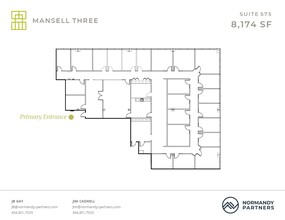 3600 Mansell Rd, Alpharetta, GA for lease Floor Plan- Image 1 of 1