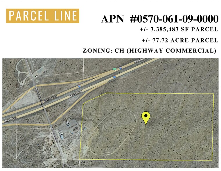 Halloran Summit Rd, Nipton, CA 92364 Commercial Land Opportunity in