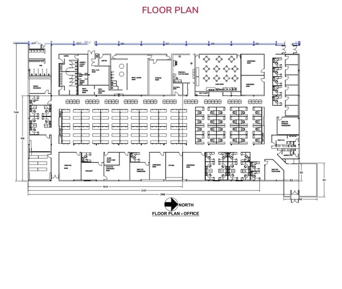 2555 20th St, Port Huron, MI for lease - Floor Plan - Image 3 of 6