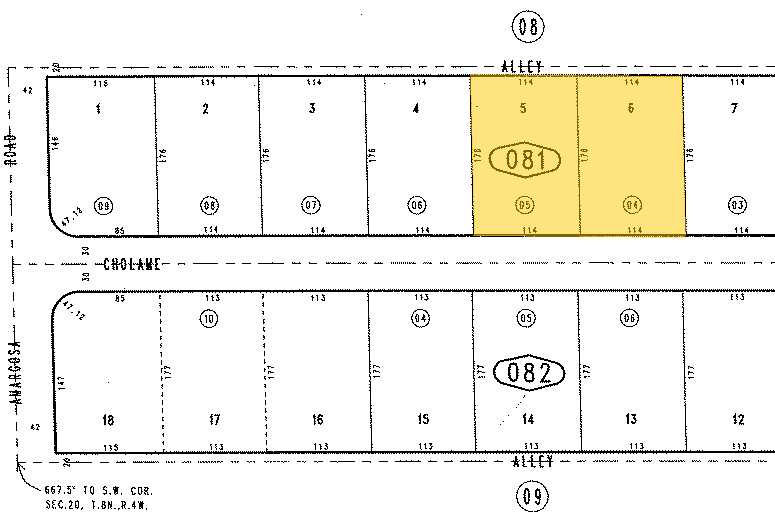 15400 Cholame Rd, Victorville, CA for sale - Plat Map - Image 2 of 20