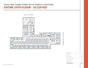 1350 Avenue of the Americas, New York, NY for lease Floor Plan- Image 1 of 1